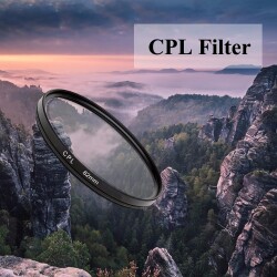 OEM marka 82mm CPL Polarize Filtre - 4