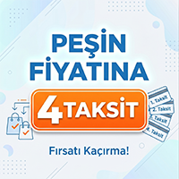 Peşin Fiyatına 4 Taksit