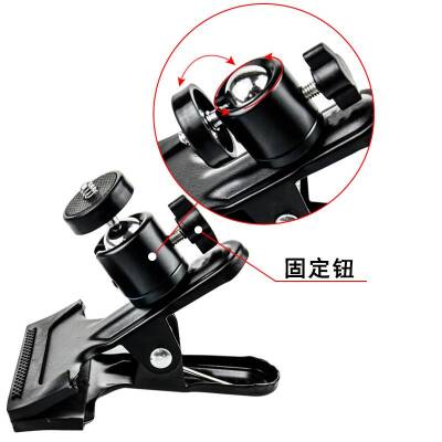 Aksiyon Kamera Kıskaç Sabitleme Aparatı - 4