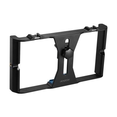 Andoer D5191 Akıllı Telefon İçin Video Rig ELTutucusu - 1