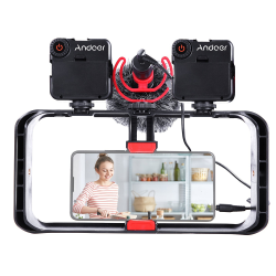 Andoer D9150 Akıllı Telefon Video Teçhizatı Kiti - Andoer