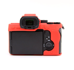 Andoer (Sony A7IV A7 IV) İçin Koruyucu Silikon Kılıf (Kırmızı) - Andoer (1)