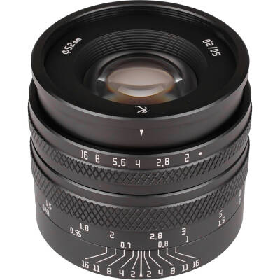 AstrHori 50 mm f/2 Lens (Sony E, Siyah) - 1