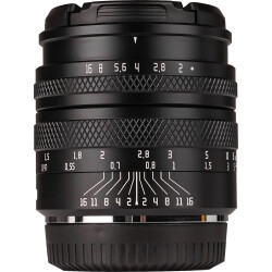 AstrHori 50mm f/2 Lens (FUJIFILM X, Siyah) - 3
