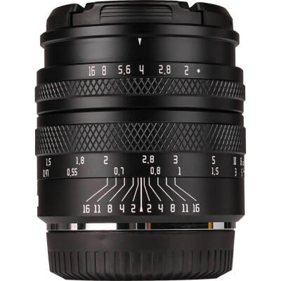 AstrHori 50mm f/2 Lens (FUJIFILM X, Siyah) - 3