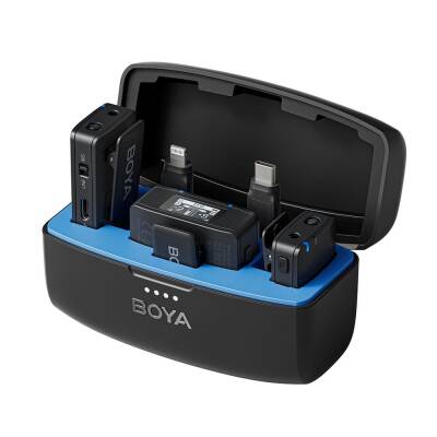 Boya Boyamic All-in-One Kablosuz İkili Kayıt Yaka Mikrofonu - 1
