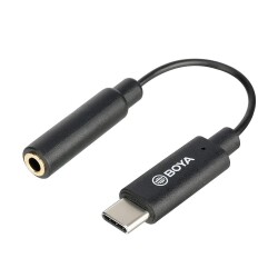 Boya BY-K4 Android Type-c 3.5mm Mikrofon Çevirici - Boya