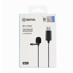 Boya BY-LM40 Dijital USB Yaka Mikrofonu - 4