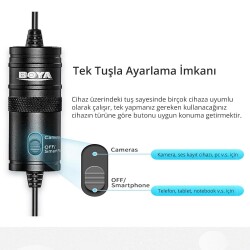 Boya BY-M1 Yaka Mikrofonu - Boya (1)