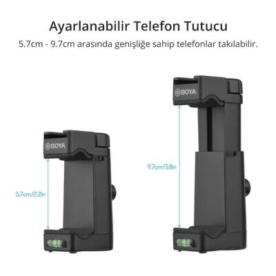 Boya BY-PSC1-OP Dji Osmo Pocket Telefon Standı - 4