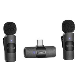 Boya BY-V20 Ultra Kompakt Android İkili Kablosuz Mikrofon (Type-C) - 2
