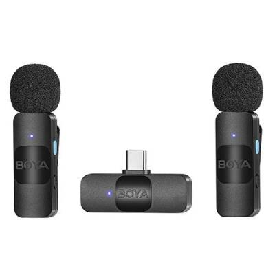 Boya BY-V20 Ultra Kompakt Android İkili Kablosuz Mikrofon (Type-C) - 3