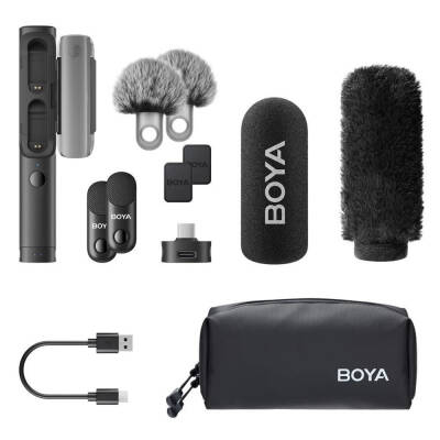 Boya Magic Al-Powered Transformable Mini Wireless Mikrofon - 5