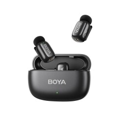 BOYA Mini 2 AI Kablosuz Yaka Mikrofonu Type-C Mat Siyah - SKU02 - Boya (1)