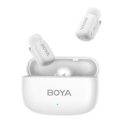 Boya Mini Wireless Yaka Mikrofonu - Beyaz - 2