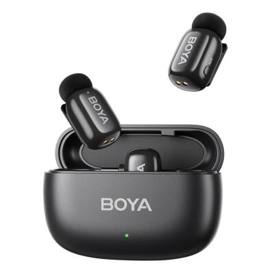 Boya Mini Wireless Yaka Mikrofonu - Siyah - 2