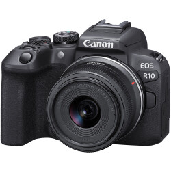 Canon EOS R10 + 18-45mm Lens Aynasız Fotoğraf Makinesi - Canon