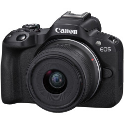 Canon EOS R50 RF-S 18-45mm f4.5-6.3 IS STM Lens (Siyah) - Canon