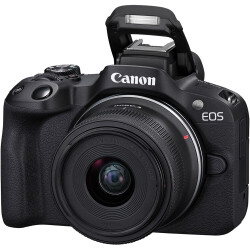 Canon EOS R50 RF-S 18-45mm f4.5-6.3 IS STM Lens (Siyah) - 4