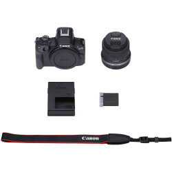 Canon EOS R50 RF-S 18-45mm f4.5-6.3 IS STM Lens (Siyah) - 5