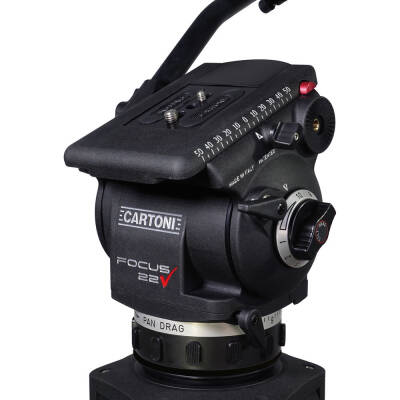 Cartoni Focus 22 Tripod Kit - 3