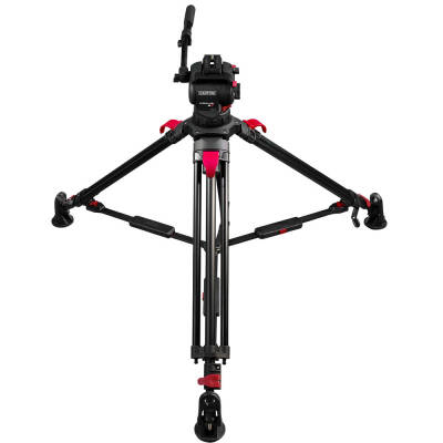 Cartoni Focus 8 Fluid Head with Red Lock Tripod Sistemi - 3