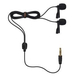 Comica CVM-D02 Çiftli Yaka Mikrofonu (2.50mt) - Comica