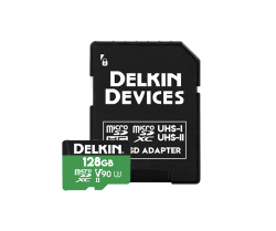 Delkin 128GB Power UHS-II (V90) Micro SD Hafıza Kartı - Delkin
