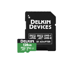 Delkin 128GB Power UHS-II (V90) Micro SD Hafıza Kartı - 1