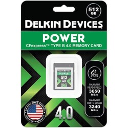 Delkin 512GB POWER CFeB 4.0 Type B Hafıza Kartı - Delkin (1)