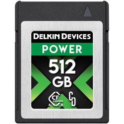 Delkin 512GB POWER CFeB 4.0 Type B Hafıza Kartı - Delkin