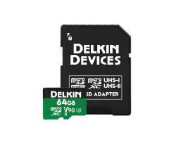 Delkin 64GB Power UHS-II (V90) Micro SD Hafıza Kartı - 3