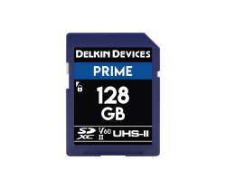 Delkin Devices 128GB Prime UHS-II SDXC (V60) Hafıza Kartı - Delkin