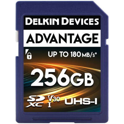 Delkin Devices 256GB ADVANTAGE UHS-I SDXC Hafıza Kartı - 1