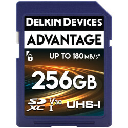 Delkin Devices 256GB ADVANTAGE UHS-I SDXC Hafıza Kartı - Delkin