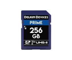 Delkin Devices 256GB Prime UHS-II SDXC (V60) Hafıza Kartı - Delkin