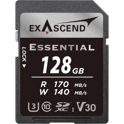 Exascend 128GB Essential UHS-I SDXC Hafıza Kartı V30 - 1