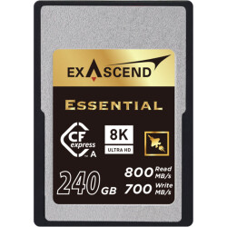 Exascend 240 GB Essential CFexpress Type A Hafıza Kartı - Exascend