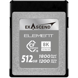 Exascend 512GB Element Series CFexpress Type B Hafıza Kartı - 1