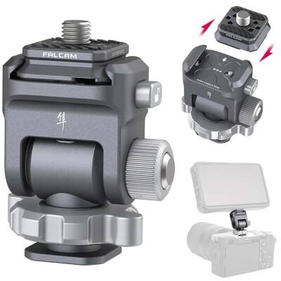 Falcam F22 Quick Release Cold Shoe Monitör Montajı - 2