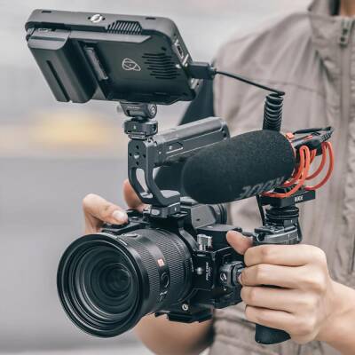 Falcam Sony E Mount İçin Yataydan Dikeye QR Yarım Kafes - 4