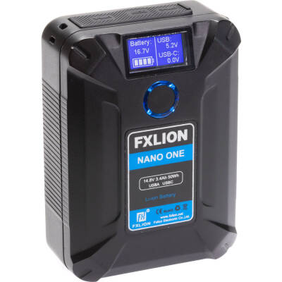 Fxlion Nano ONE 50Wh 14.8V Ultra-Compact V-Mount Batarya - 1