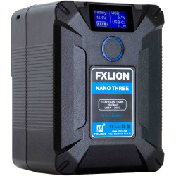 Fxlion Nano THREE (150Wh) 14.8V Ultra-Compact V-Mount Batarya - Fxlion