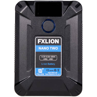 Fxlion Nano TWO (98Wh) 14.8V Ultra-Compact V-Mount Batarya - 1