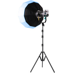 GVM SD200R RGB ve Bi-Color LED Stüdyo Video Spot Işık Kiti, Stand ve Softbox ile - 1