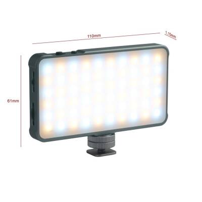 Herigo HR-PH003 RGB LED Video Işığı 2500-9900K Type-C - 2