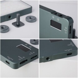Herigo HR-PH003 RGB LED Video Işığı 2500-9900K Type-C - 4