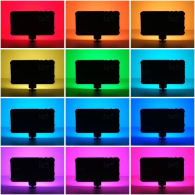 Herigo HR-PH003 RGB LED Video Işığı 2500-9900K Type-C - 6