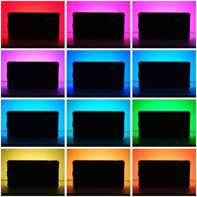 Herigo HR-PH004 RGB LED Video Işığı 2500-9900K Vlog Işığı - 5