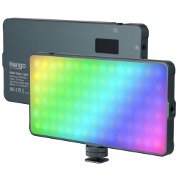 Herigo HR-PH004 RGB LED Video Işığı 2500-9900K Vlog Işığı - Herigo